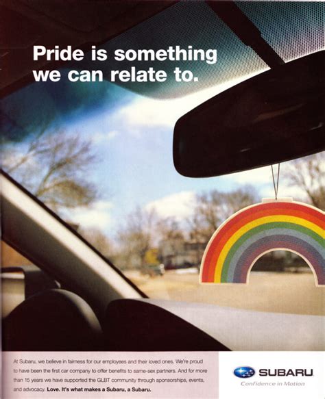 subaru lesbian|How Subaru Paved the Way for Automotive LGBT .